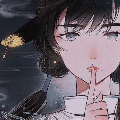 林晴晴:未若惊鸿轻挽髻，素雨落笺书云鬟.