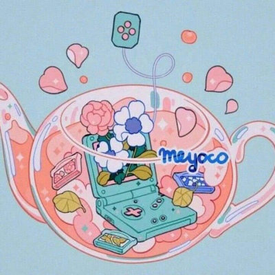 林知晚  创意可爱背景图