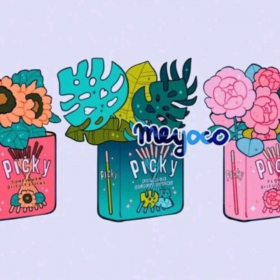 林知晚  创意可爱背景图