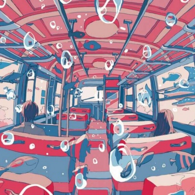 江奕/可爱神奇气泡世界插画/“没有文案 有你”