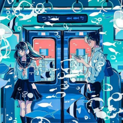 江奕/可爱神奇气泡世界插画/“没有文案 有你”