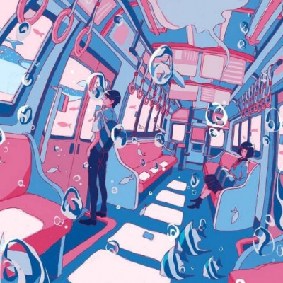 江奕/可爱神奇气泡世界插画/“没有文案 有你”