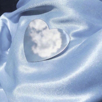 超级温柔的水蓝色背景图/i了
