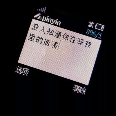 江孑 ins黑白意境背景图