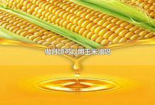 做月饼可以用玉米油吗 做月饼还可以用什么油