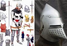 欧洲古代骑士头盔为何要装个猪脸?难道是为了避邪吗?
