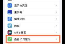 我来教你苹果13pro怎样开启面容解锁。