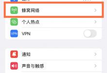 小编分享苹果13如何切换4g。