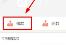 小编教你秒白条中借款的详细介绍方法。