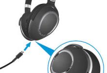 教你森海塞尔PXC550耳机进行充电的步骤介绍。