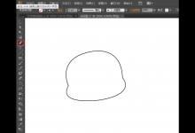 分享利用AI画简单可爱的北极熊的具体步骤。