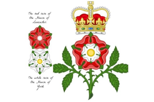 英国玫瑰战争是一场发生在英国王室兰开斯特家族和约克家族之间的战争