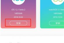 我来教你ios12.1beta2进行升级的详细操作。