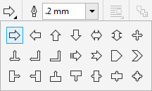 教你CorelDRAW箭头流程图制作的方法分享。