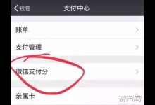 我来教你微信支付分是什么