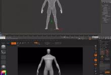 我来教你ZBrush雕刻人体教程（zbrush人头雕刻教程）