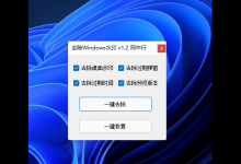 我来教你Win11怎么去除预览版水印和时间限制