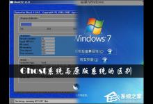 教你原版镜像和Ghost差别很大吗
