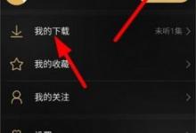 小编分享企鹅FM怎么查找下载的文件