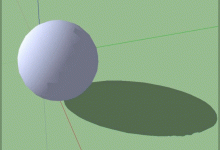 我来教你草图大师如何画球体