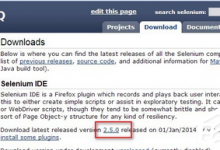 Selenium IDE怎么安装？