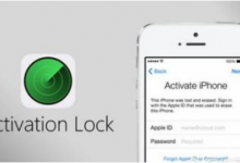 使用activation lock的方法