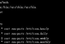 我来教你Linux下的crontab定时执行任务命令详解