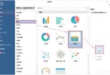 Edraw Max绘制面积图的方法