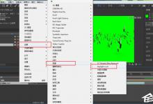 小编教你AE如何抠取绿幕视频