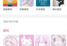 分享堆糖如何设置壁纸