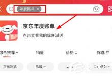 我来教你京东app如何搜索查看2019年度账单