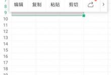 小编分享wps手机版表格怎么删除行（手机版表格怎么用）