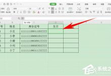 分享如何提取身份证的出生日期