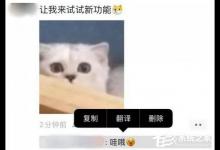 我来分享这个功能终于来了！iOS版微信可删除朋友圈好友评论！