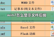 小编教你怎么显示文件后缀win7（怎么显示文件后缀win11）