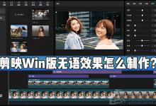 小编教你剪映Windows专业电脑版怎么制作乌鸦飞过头顶效果