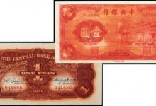 中央银行发行的，红、绿、蓝三大名誉品