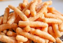 自制江米条，真正的老式配方，口感香酥不开裂，比买的还好吃