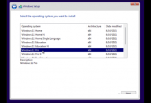 小编教你如何执行全新安装Windows11