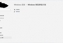 小编分享Windows预览体验计划空白怎么办（Windows预览体验计划空白）