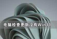 小编分享电脑检查更新没有Win11怎么办