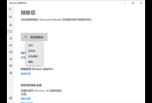 我来教你Win10/Win11必备技巧！教你排除Defender误杀
