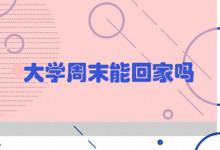 大学周末能回家吗