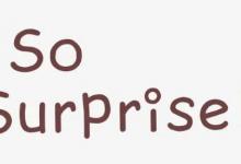 in surprise还是in surprised