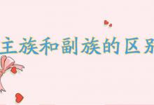 主族和副族的区别