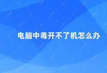 电脑中毒开不了机怎么办 电脑中毒无法开机的解决方法