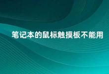 笔记本的鼠标触摸板不能用 如何解决笔记本鼠标触摸板失灵的问题