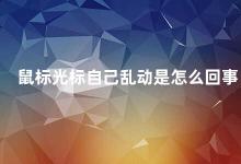 鼠标光标自己乱动是怎么回事 鼠标光标自动移动的原因及解决方法