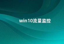 win10流量监控 如何在Win10系统中监控网络流量