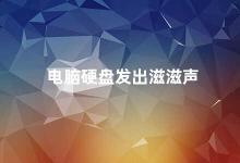 电脑硬盘发出滋滋声 电脑硬盘发出滋滋声怎么办